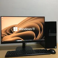 Win11 DELL 強力i5 8Gメモリ SSD+HDD 23.8’モニター