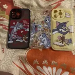 トムとジェリー iPhone15promaxケース 3点セットのサムネイル
