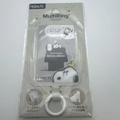 スヌーピー ピーナッツ　スマホ　ストラップホルダー　キャラクター　グッズ