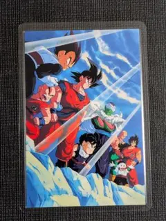 ドラゴンボールZ ラミネートカード アマダ 当時物 孫悟空 孫悟飯 チチ