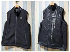 パーリーゲイツ メンズ6 リバーシブルベスト ナイロン＆メッシュ