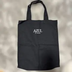 AZULbymoussy アズール　布トートバッグ　限定　黒バッグ　エコバッグ