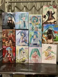 初音ミク　フィギュア　12体セット