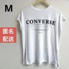 CONVERSE ノースリーブTシャツ ホワイト　M