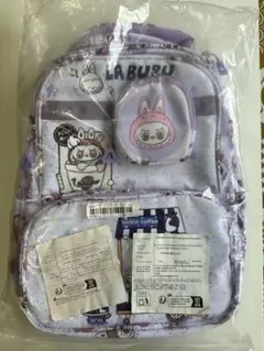 LABUBU リュックサック パープル