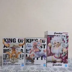 ❤️ワンピース❤️ ルフィGEAR5 ２種と ジュエリー・ボニーとの３体セット