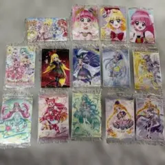 プリキュアウエハースカードまとめ売り　14枚