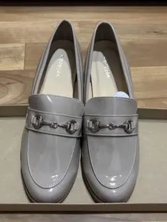 ビットローファー(3.0cmヒール)ラクチンきれいシューズ　25.5cm