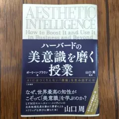 Aesthetic Intelligence 美意識を磨く授業