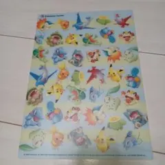 ポケモンセンター　オリジナル　下敷き　2005　希少のサムネイル