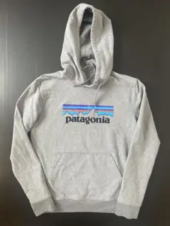 patagonia グレー パーカー Sサイズ