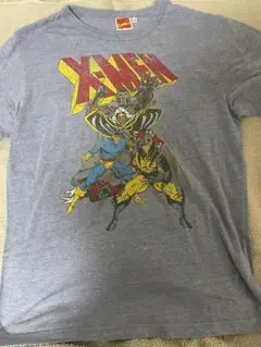 マーベル キャラクターＴシャツ サイズM 薄いブルー系 半袖 MARVEL