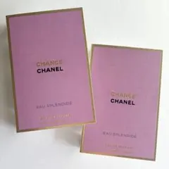シャネル チャンス オースプランディド 1.5mL サンプル 香水 2本セット