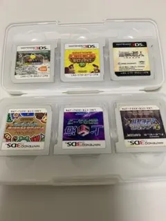 任天堂3DSソフト合計6本まとめ売り