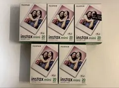 富士フイルム FUJIFILM INSTAX MINI フィルム 20枚×5