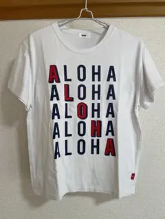 RCWB 半袖Tシャツ ホワイト ALOHAロゴのサムネイル