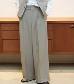 OUTDOOR PRODUCTS タックワイドスラックス　パンツ