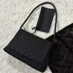 【公式アカウント様 用】グッチ GGキャンバス ワンショルダーバッグ ミニポーチ