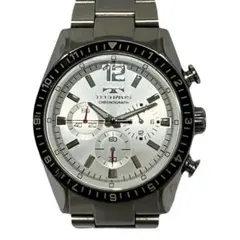 TECHNOS テクノス T-1019 クロノグラフ 電池交換済 稼働品のサムネイル