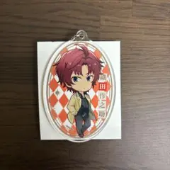 【希少】文豪ストレイドッグス　ホログラム　織田作之助　缶バッジ　文教堂 文スト 学園文豪ストレイドッグス 織田作之助 織田作 缶バッジ