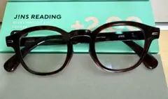 JINS READING 老眼鏡　シニアグラス　+1.5