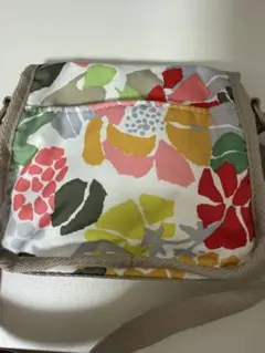 カラフル花柄ショルダーバッグ サコッシュ