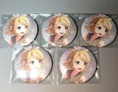 プロセカ グリッター缶バッチ　グリ缶　9B 鏡音リン