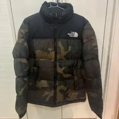 ノースフェイス ヌプシジャケット ダウンウッドランドカモ　XL