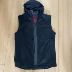 ZARA MAN フード付きブラックベスト M