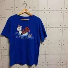 アメリカ古着DEADPOOL デッドプール ユニークTシャツ L相当 ユニコーンのサムネイル
