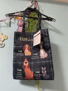 【未使用タグ付】 TDL わんわん物語　トートバッグ　ディズニー