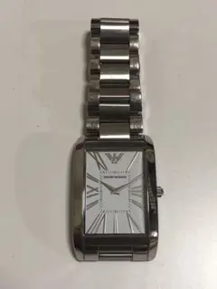 Emporio Armani メンズ 腕時計 スクエア ホワイト文字盤のサムネイル
