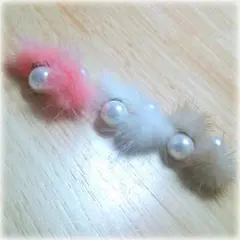 ファーtypeピアス