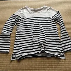 ユニクロボーダー長袖Tシャツ M