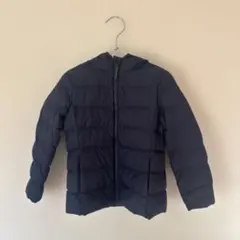 ユニクロ　キッズダウン110 ネイビー