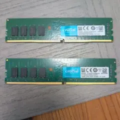 crucial 16GB 2枚 DDR4 3200MHz