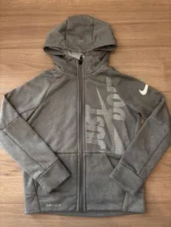 Nike DRI-FIT フルジップパーカー グレー