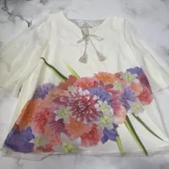 Rady フラワー柄 ブラウス
