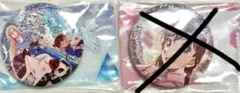 名探偵コナン 彩光キラキラカンバッジコレクション 萩原千速＆江戸川コナン　毛利蘭