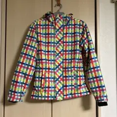 スノーウェアEDGE チェック柄フード付き