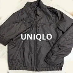 UNIQLO　ジャンパー　レディースMサイズ　ダークブラウン