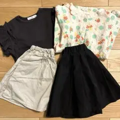 子供服 90 100 スカート トップス チュニック 春夏 女の子 まとめ売り