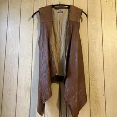 断捨離中⭐︎JOURNAL STANDARD ラムレザーベスト