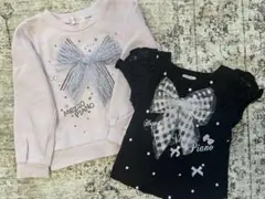 MEZZO PIANO キッズ トップス 2点セット
