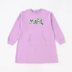 【X-girl STAGES】チェッカーロゴ　　　ワンピース