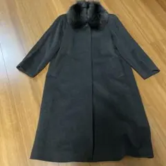 カシミヤ100%ロングコート