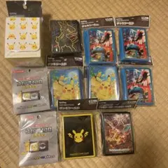 ポケモンカードゲーム スリーブ ピカチュウ11個