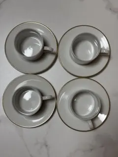 ティファニー TIFFANY & Co. カップ＆ソーサー 4個 1996年希少