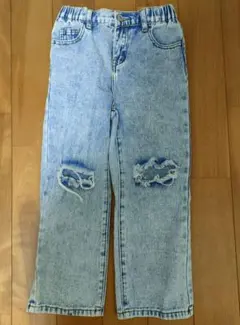 キッズ　子供　デニム　ジーンズ　パンツ