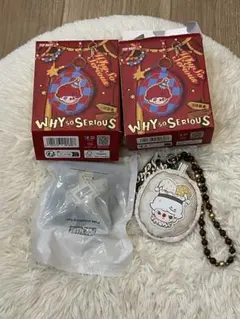 Cc様専用　WHY SO SERIOUS ペンダントチェーン　２個セット